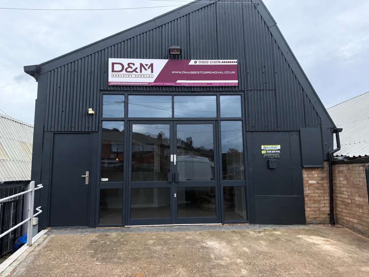 D&M Asbestos Removal premises in Lye, Stourbridge